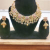 Radha Krishna Rajawadi Necklace With Earrings