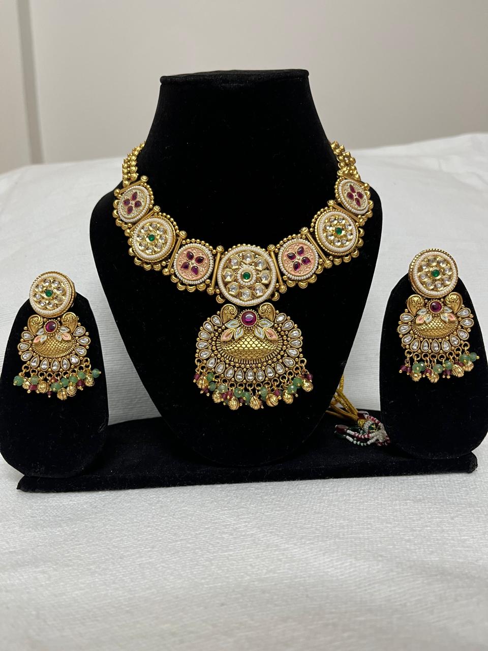 Rajawadi Necklace Set