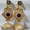 Red Kite Parrot Jhumki Long Earrings