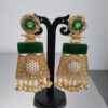 Green Stone Earring